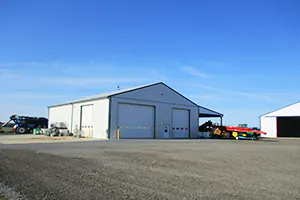 Commercial Post-Barn Amish Garage Construction in Christiana, PA - Rossbrook Construction