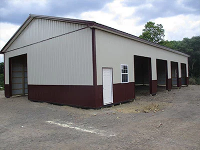 Our Custom Amish Garage Construction in Christiana, PA - Rossbrook Construction