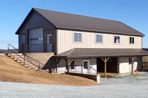 Detached Amish Garage Construction in Malvern, PA - Rossbrook Construction