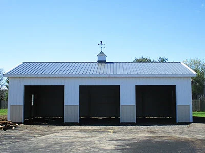 Our Custom Amish Garage Construction in Exton, PA - Rossbrook Construction